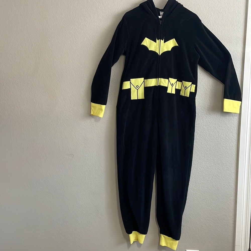 Batman Pajamas onesie with cape